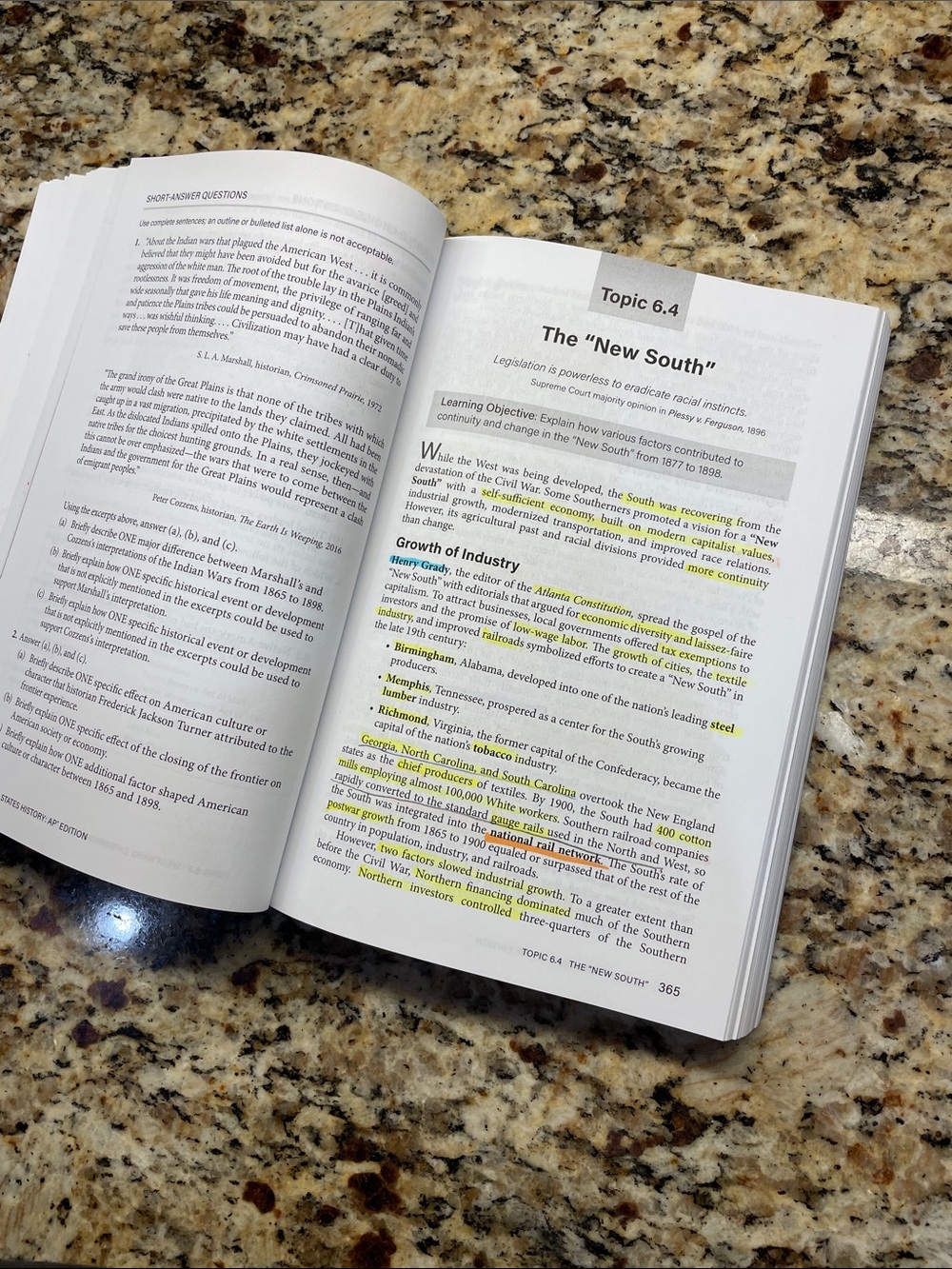 United States History AP Edition Textbook - Red, White & Blue - Picture 10 of 15